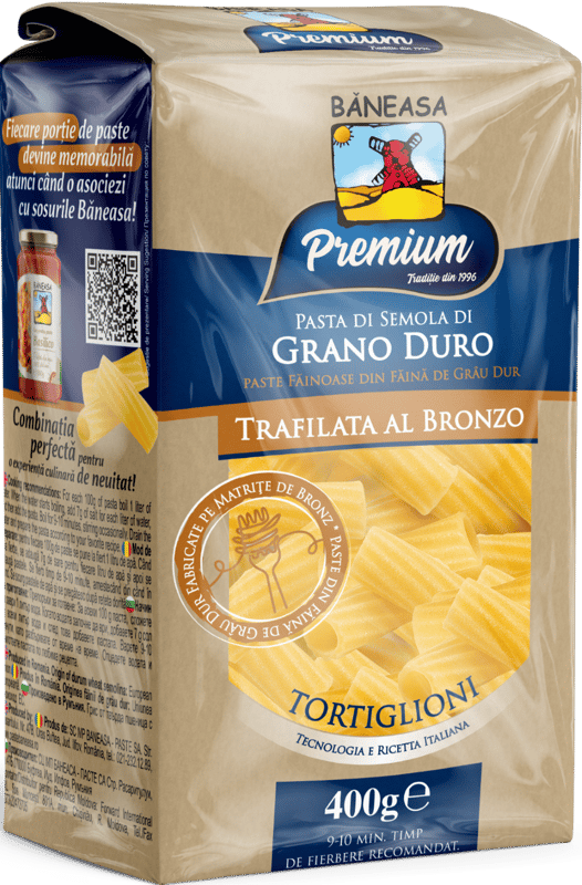 Baneasa Premium Tortiglioni grau dur al bronzo