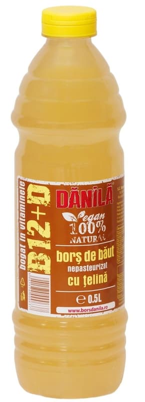 Dănilă, Drinking borscht with celery