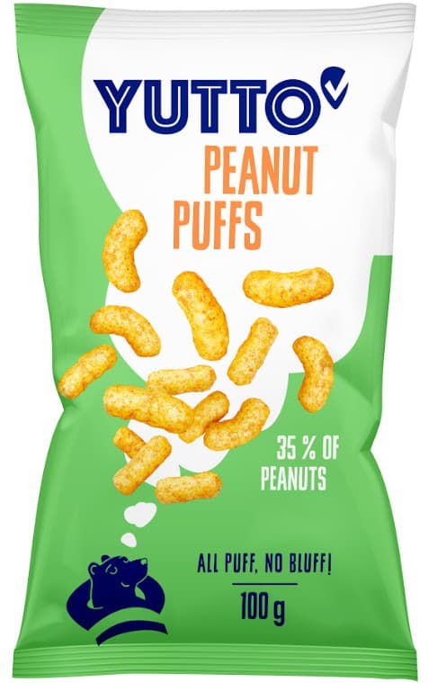 Yutto Peanut Flavored Puffs