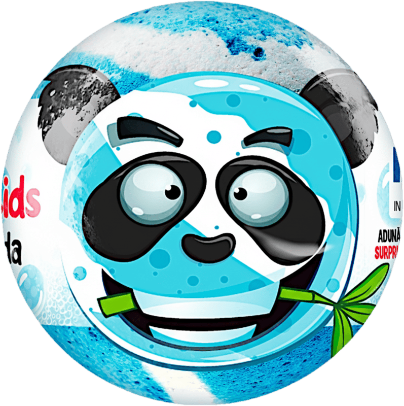 Crazy Bombs Kids Bath Ball "Magic Panda with Surprise"
