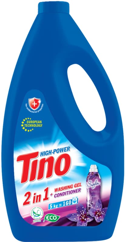 Tino High-Power Gel pentru rufe colorate si albe 2in1 cu balsam