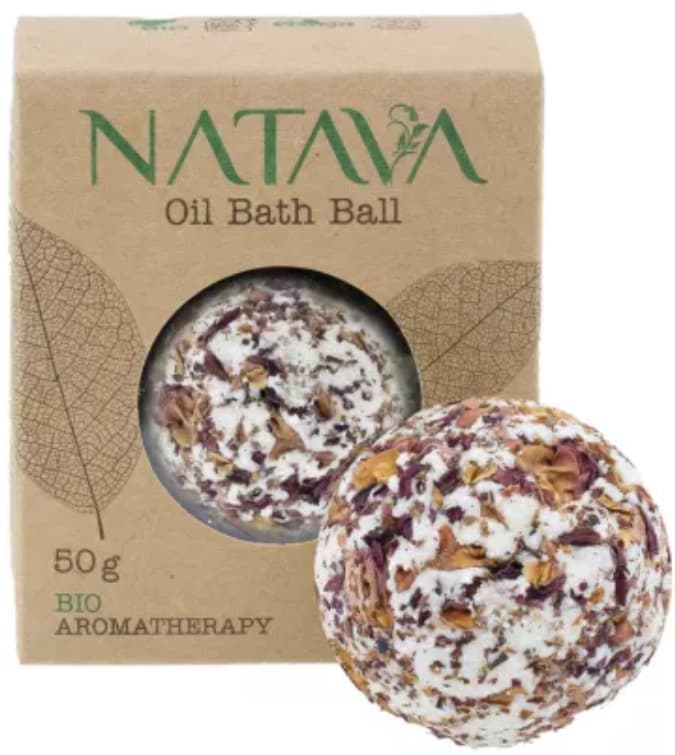 Natava Oil Natava ECO Bath Ball, Rose Aromatherapy