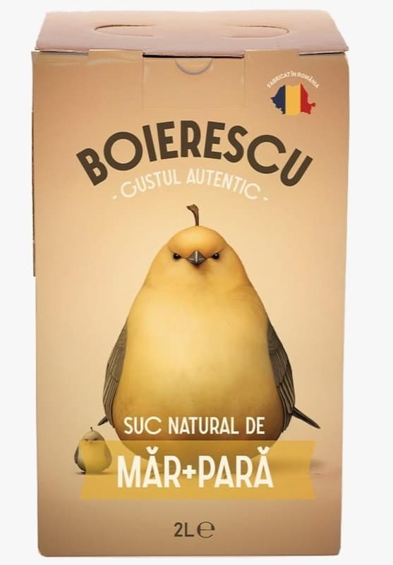 BOIERESCU Natural apple juice with pear