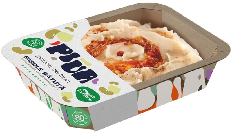 PIUA Mashed Beans with Caramelized Onion Sauce