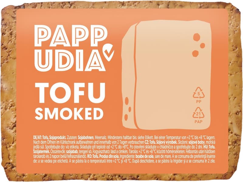 Pappudia Tofu afumat