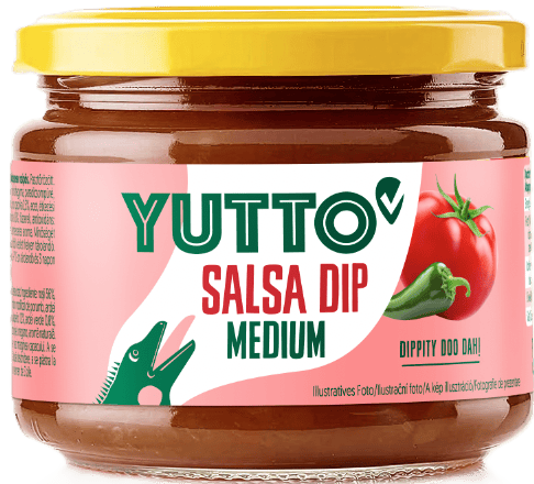 Yutto salsa medium 310g