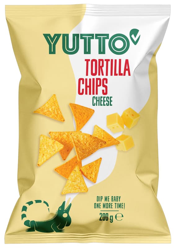 Yutto tortilla chips cheese
