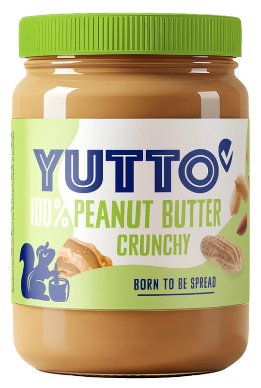 Yutto Peanutbutter Crunchy 100%