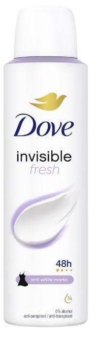 Dove Spray Invisible Fresh Antiperspirant