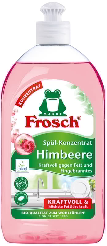 Frosch ECO Detergent lichid vase zmeura