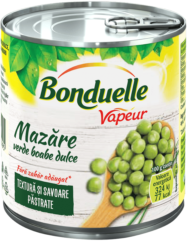 Bonduelle Mazare vapeur