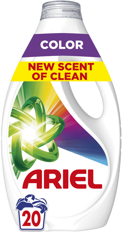 Ariel Detergent lichid pentru rufe colorate, 20 spalari