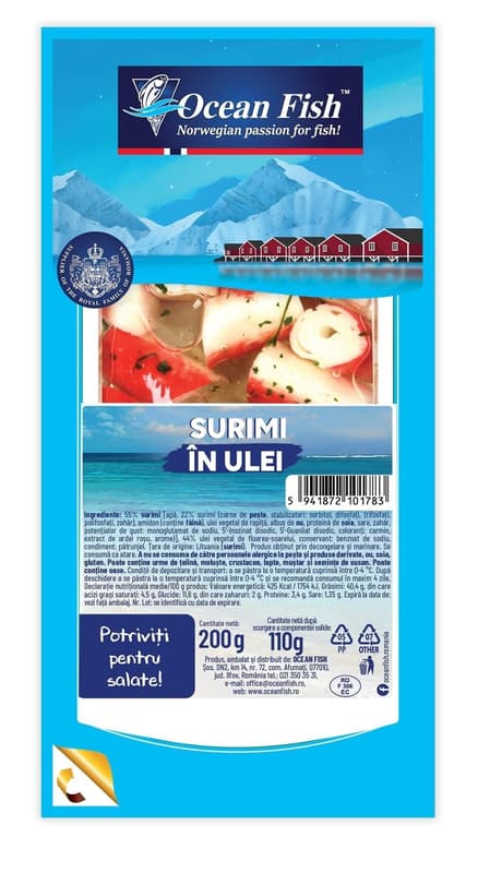 OCEAN FISH SURIMI IN OIL