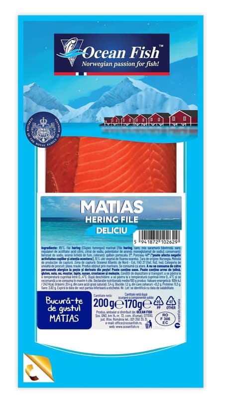 Ocean Fish File de hering Matias Deliciu