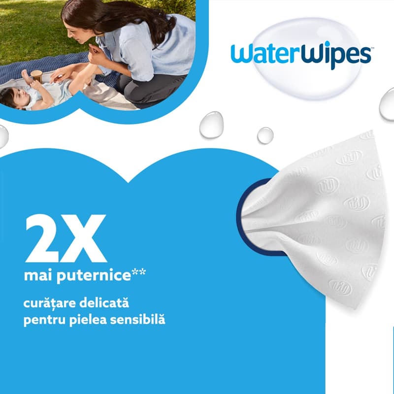 Water Wipes Biodegradable Wipes 4x60 pcs