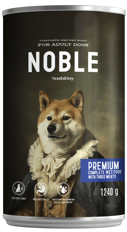 Noble Premium Conserva pentru caini cu 3 feluri carne
