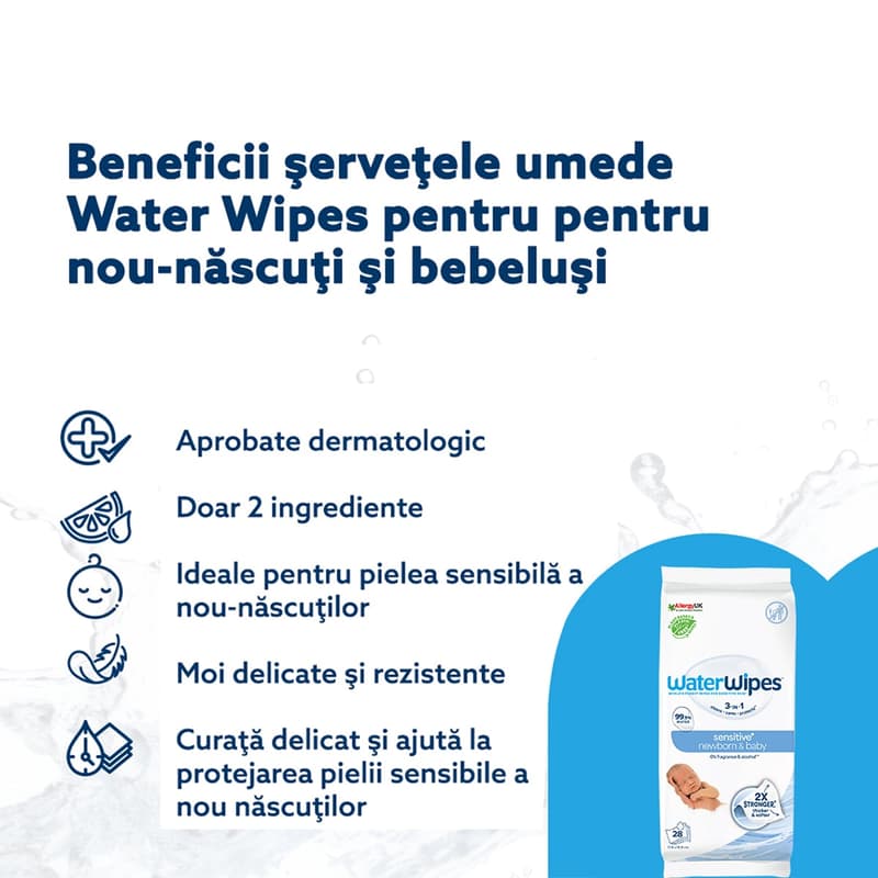 Water Wipes Biodegradable Wipes