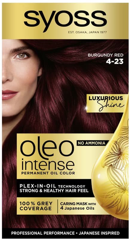 Syoss Oleo Vopsea pentru par 4-23, roscat