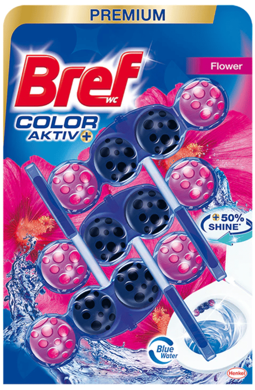 Bref Aktiv Flower Odorizant toaleta colorat