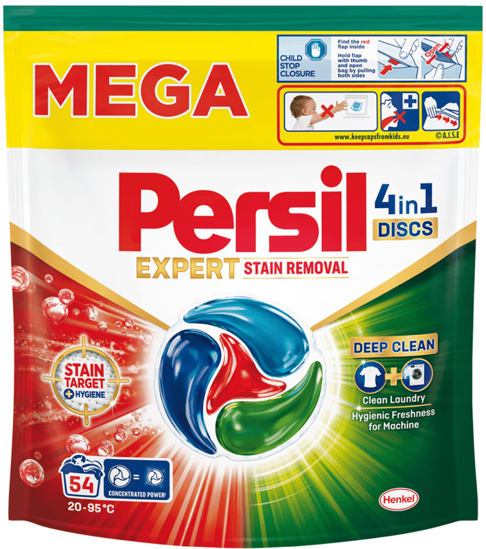 Persil Expert Stain Removal 4in1 Discs Regular Detergent de rufe