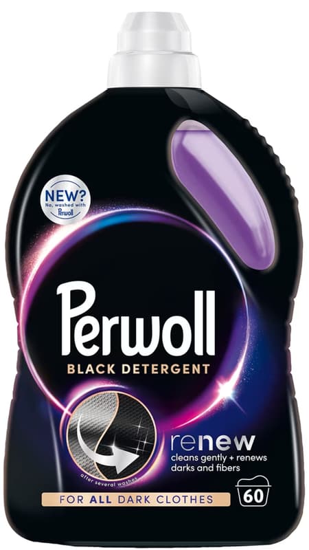 Perwoll Renew Black Detergent de rufe, 60 spalari