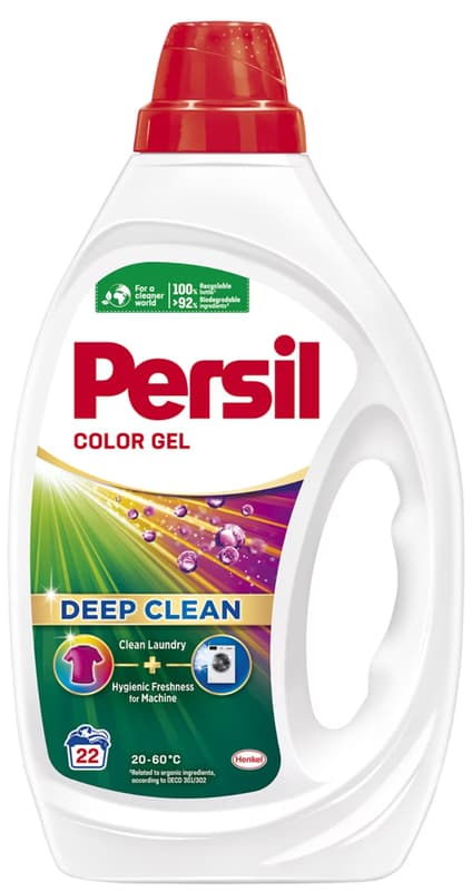 Persil Color Deep Clean Detergent de rufe gel, 22 spalari