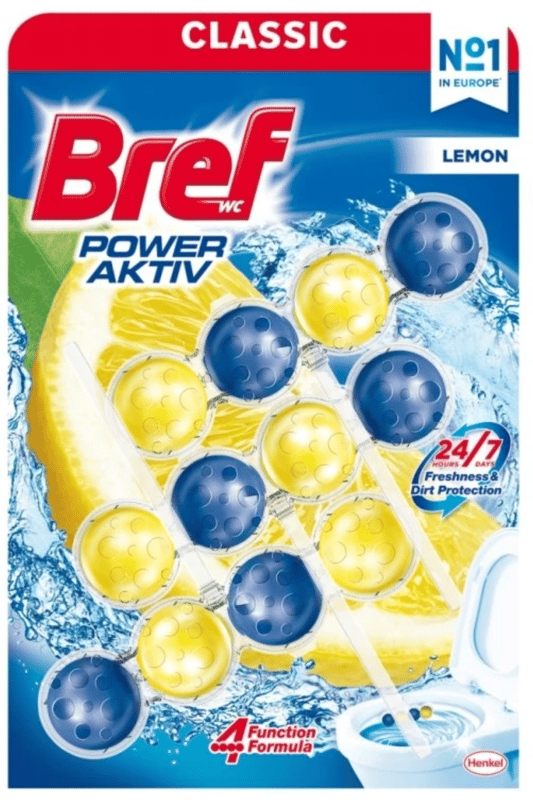 Bref Power Aktiv Lemon Odorizant toaleta