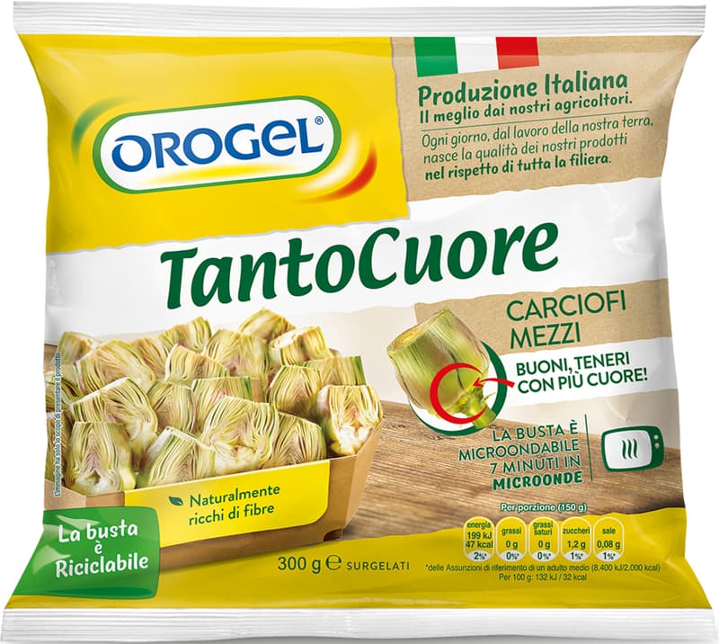Orogel Felii de anghinare congelate