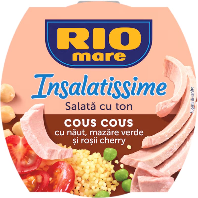 Rio Mare Insalatissime Salata de ton cu cuscus