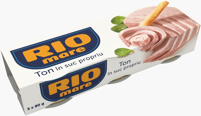Rio Mare Ton in suc propriu 3x80G
