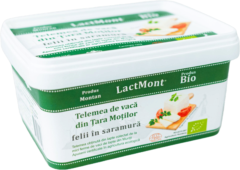 Monlacto ECO Telemea de vaca felii in saramura