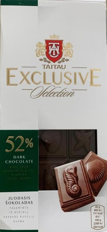 Exclusiv Ciocolata neagra 52%