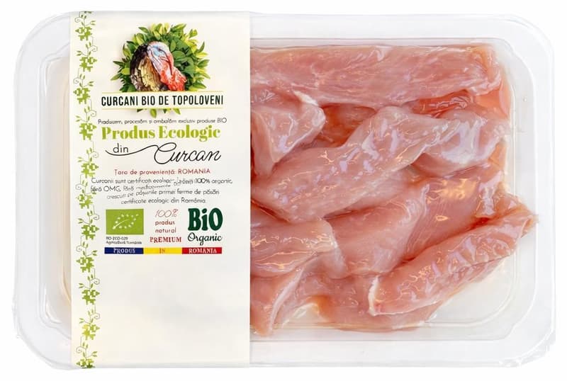 ECO Turkey breast strips
