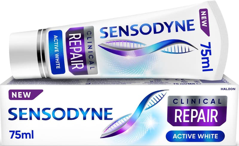 Sensodyne Clinical Repair Active White Pasta de dinti pentru sensibilitate dentara si albire