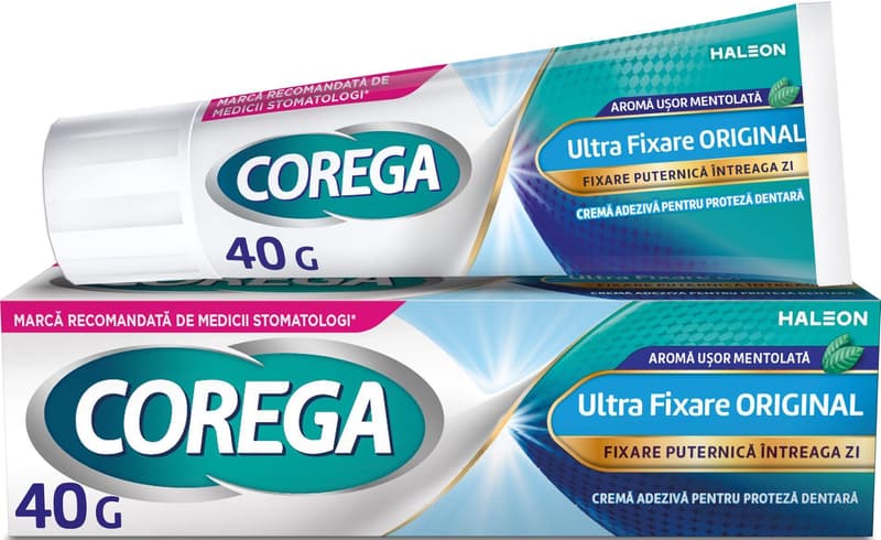 Corega Ultra Fixation Adhesive Cream for Dentures