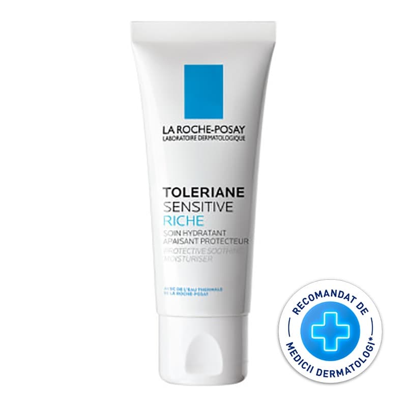 LA ROCHE POSAY TOLERIANE SENSITIVE RICHE CREMA HIDRATANTA CALMANTA TEN SENSIBIL / USCAT 40ML