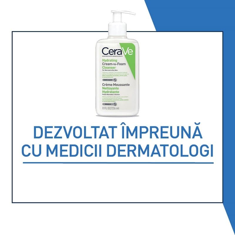 CERAVE CREMA DE CURATARE SPUMANTA SI HIDRATANTA 236 ML