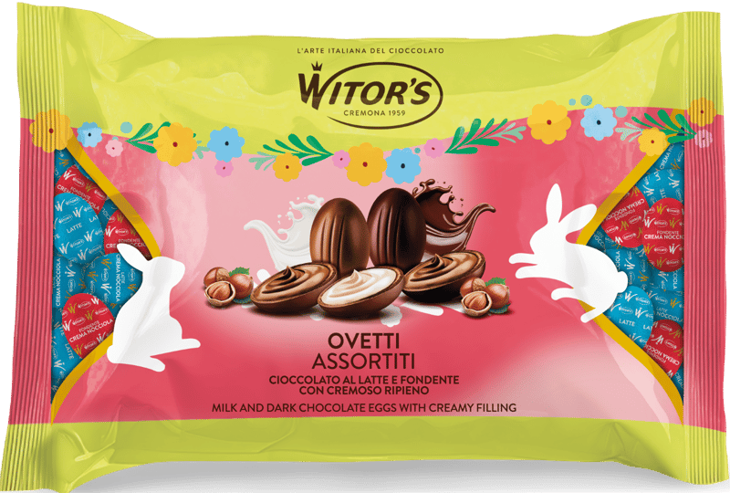 Witors Dark chocolate eggs with creamy cocoa filling