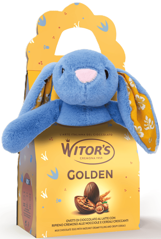 Witors Oua aurii cu jucarie de plus
