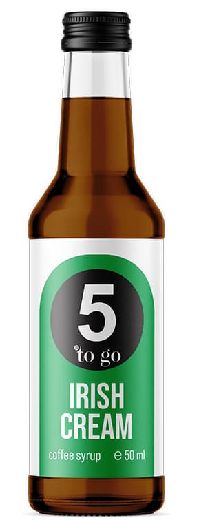 5 to go Sirop Irish cream