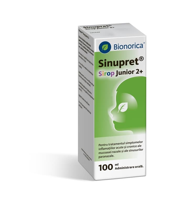 SINUPRET SIROP JUNIOR 2 ANI+ 100ML