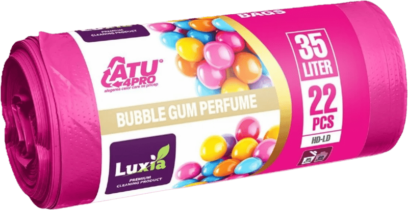 Luxia Saci menajeri, parfum bubble gum, 35l