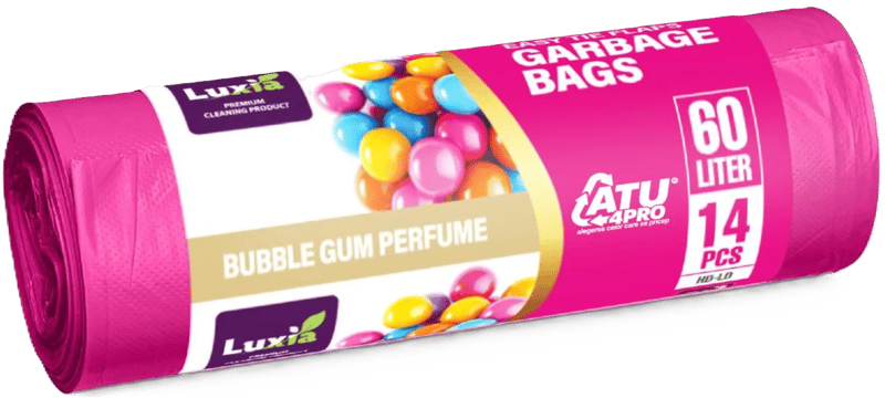 Luxia Saci menajeri, parfum bubble gum, 60l