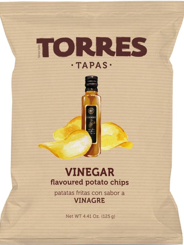 Torres Chipsuri premium de cartofi cu sare si otet
