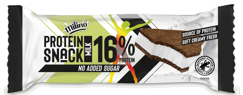 Snack Milino Proteina -Baton proteic pe baza de lapte