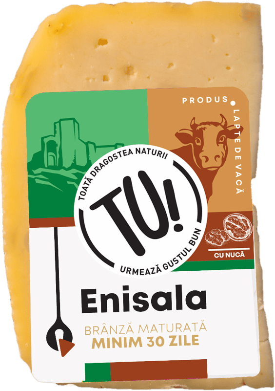 TU! Branza Enisala cu nuca maturata 30 zile