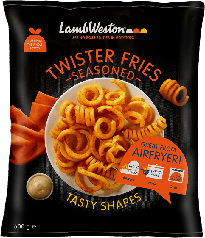 Lamb Weston Cartofi prajiti twister asezonati