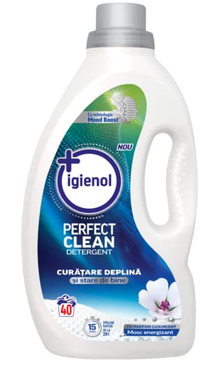 Igienol Perfect Clean Detergent de haine, mosc alb