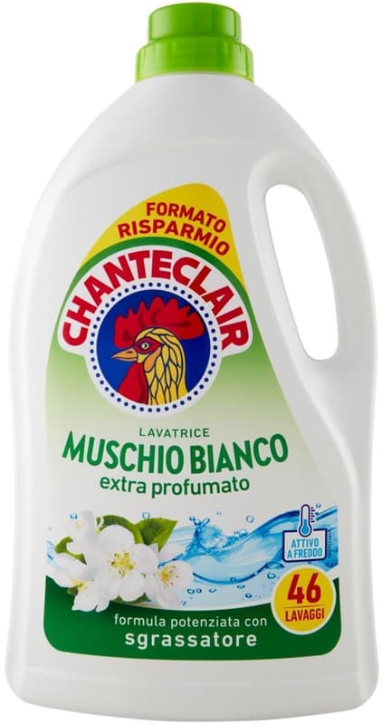 Chante Clair Detergent lichid, muschio bianco, 46 spalari