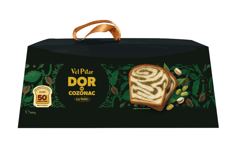 DOR Cozonac cu fistic
